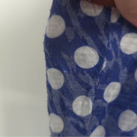 Carine Darcy Dress Summer Garden Floral Burnout Dress A-Line Burnout Polkadot - Picture 16 of 16